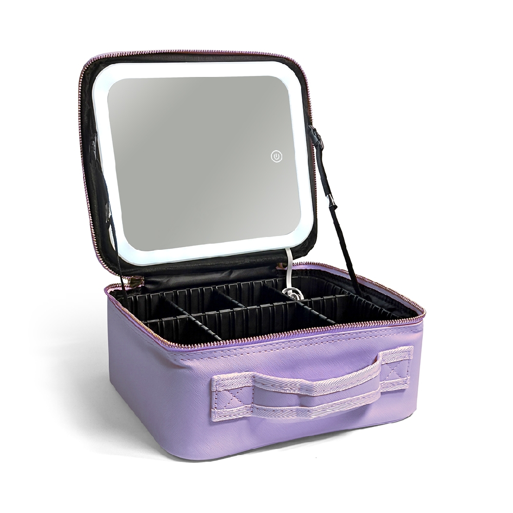 Maletín con espejo + luz led recargable | Vista 2